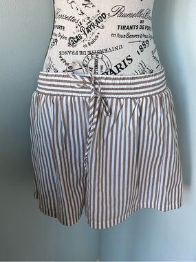 Deluc High Waist Striped EVORA SHORTS $70 US